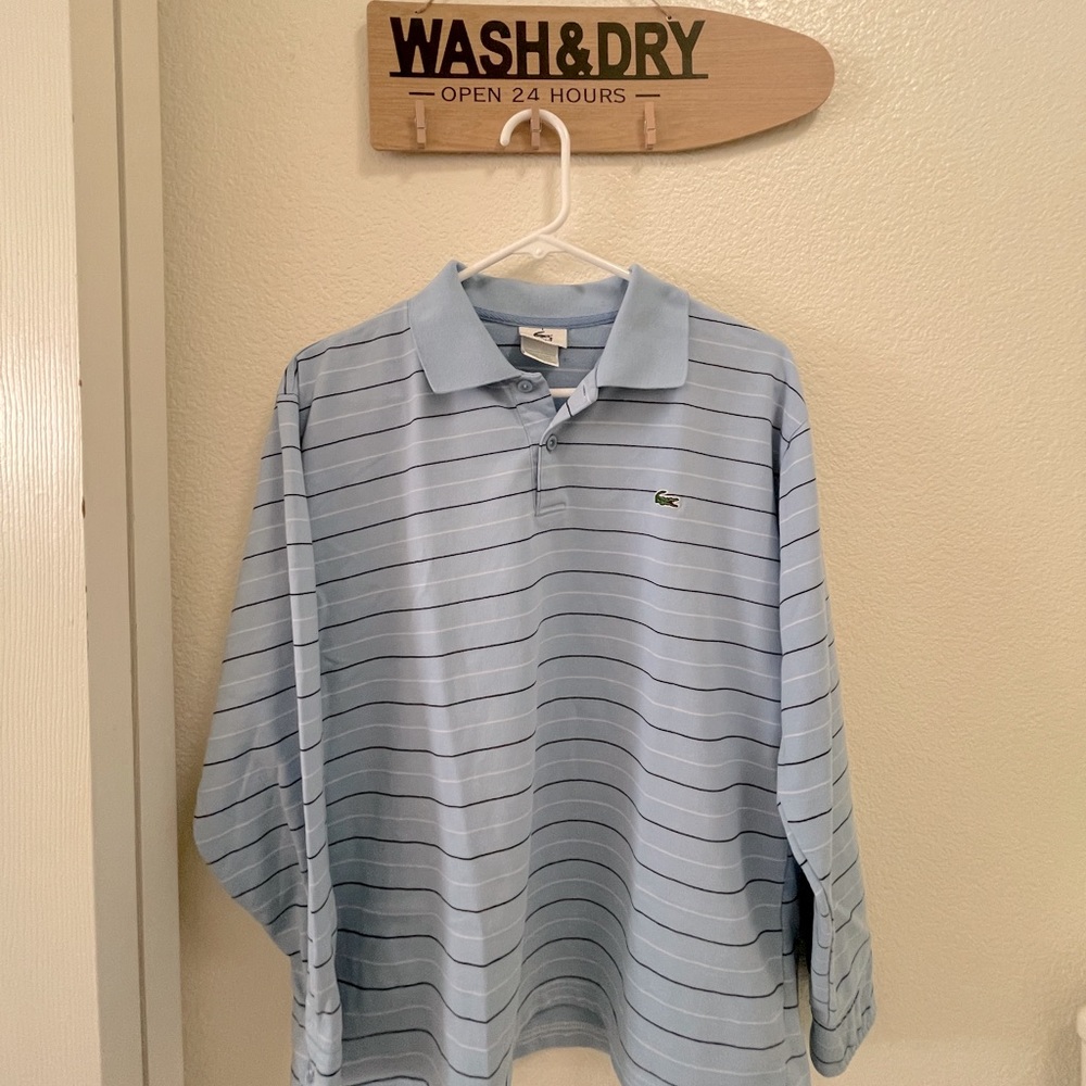 Lacoste button down long sleeve